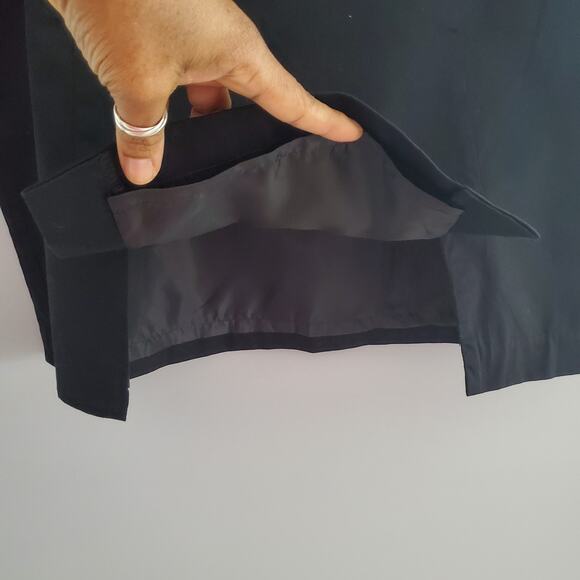 Apt. 9 Black Tie Mini Pencil Skirt Size 18 - Picture 4 of 6